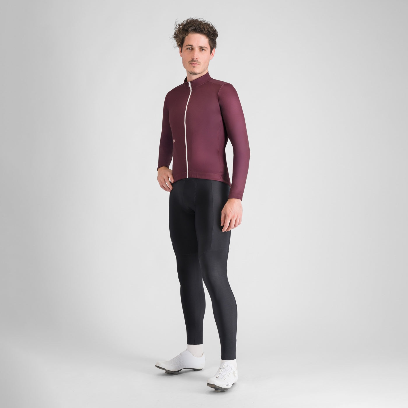 Sportful CLASSIC THERMAL JERSEY deep bordeaux