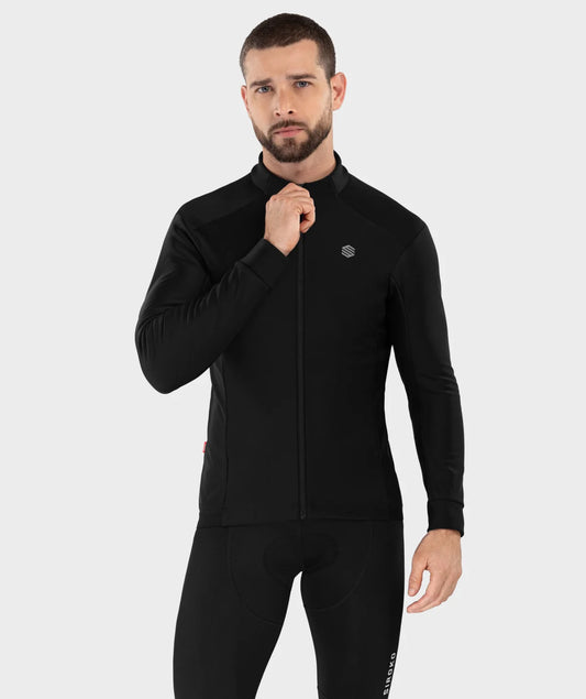 Siroko J1 Furkapass Heren softshell fietsjas zwart
