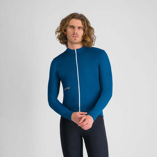 Sportful CLASSIC THERMAL JERSEY teal blu