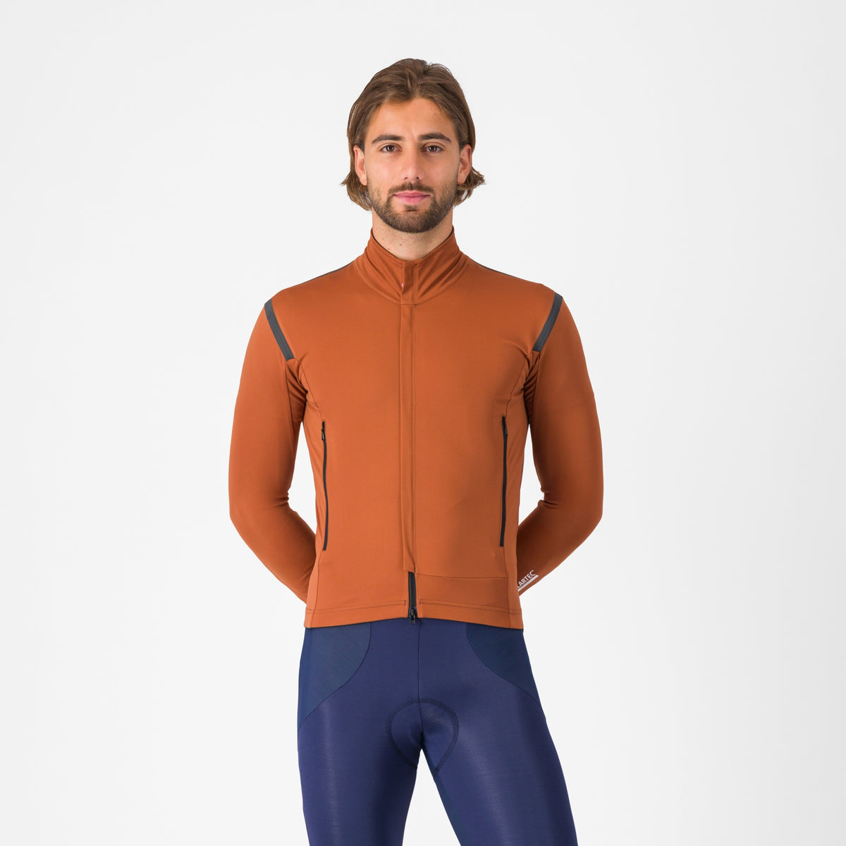 Castelli PERFETTO RoS 3 JACKET MOCHA/BLACK REFLEX