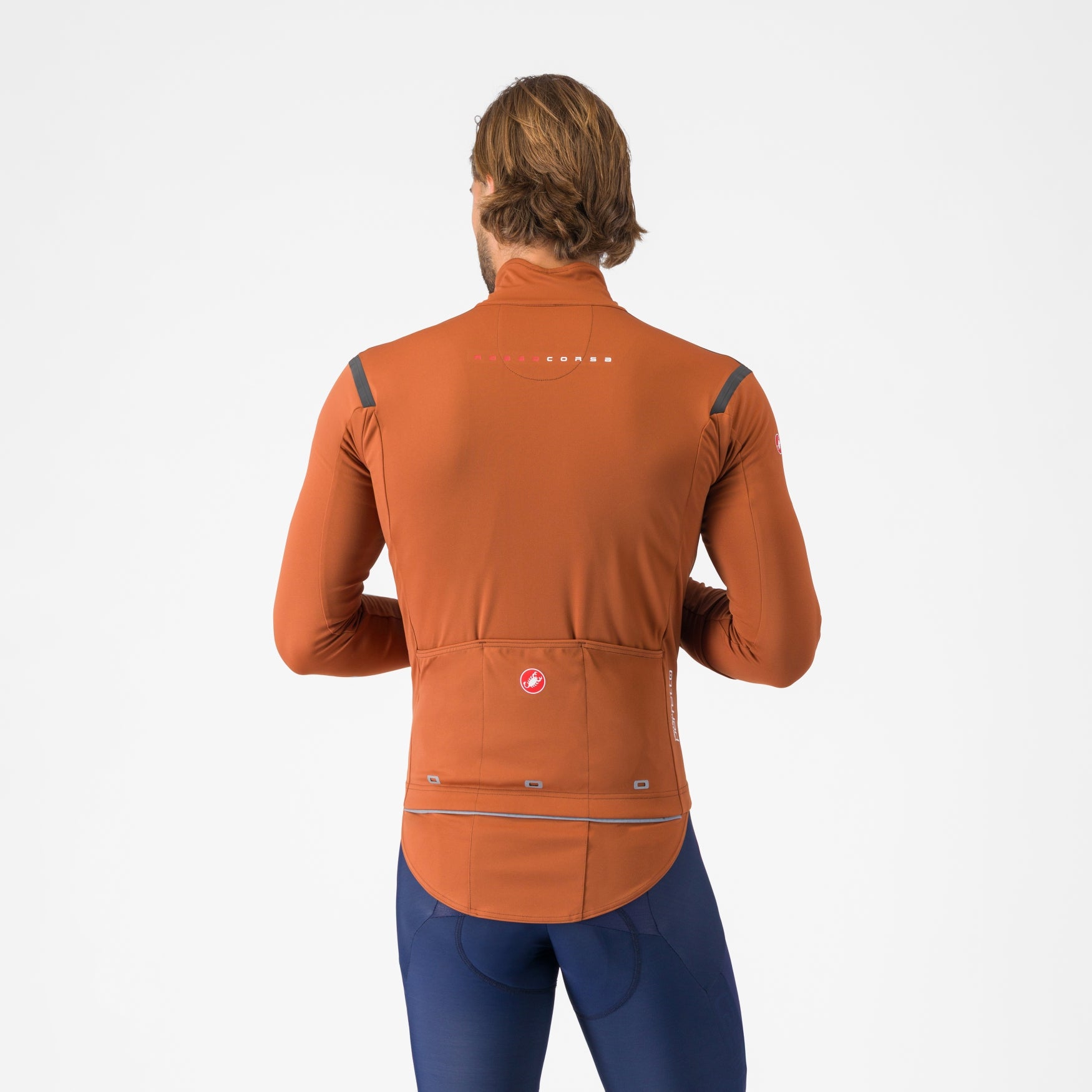 Castelli PERFETTO RoS 3 JACKET MOCHA/BLACK REFLEX