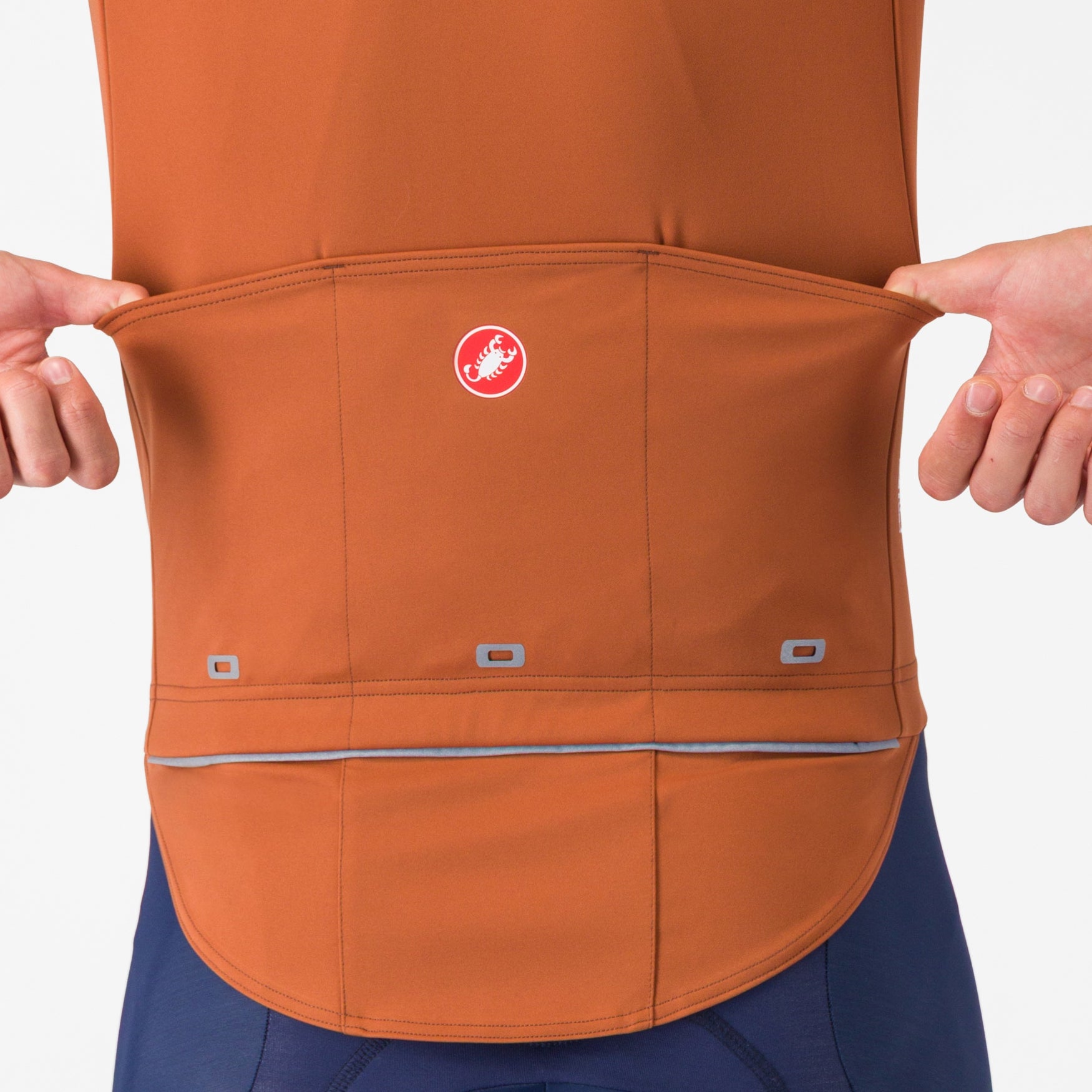 Castelli PERFETTO RoS 3 JACKET MOCHA/BLACK REFLEX
