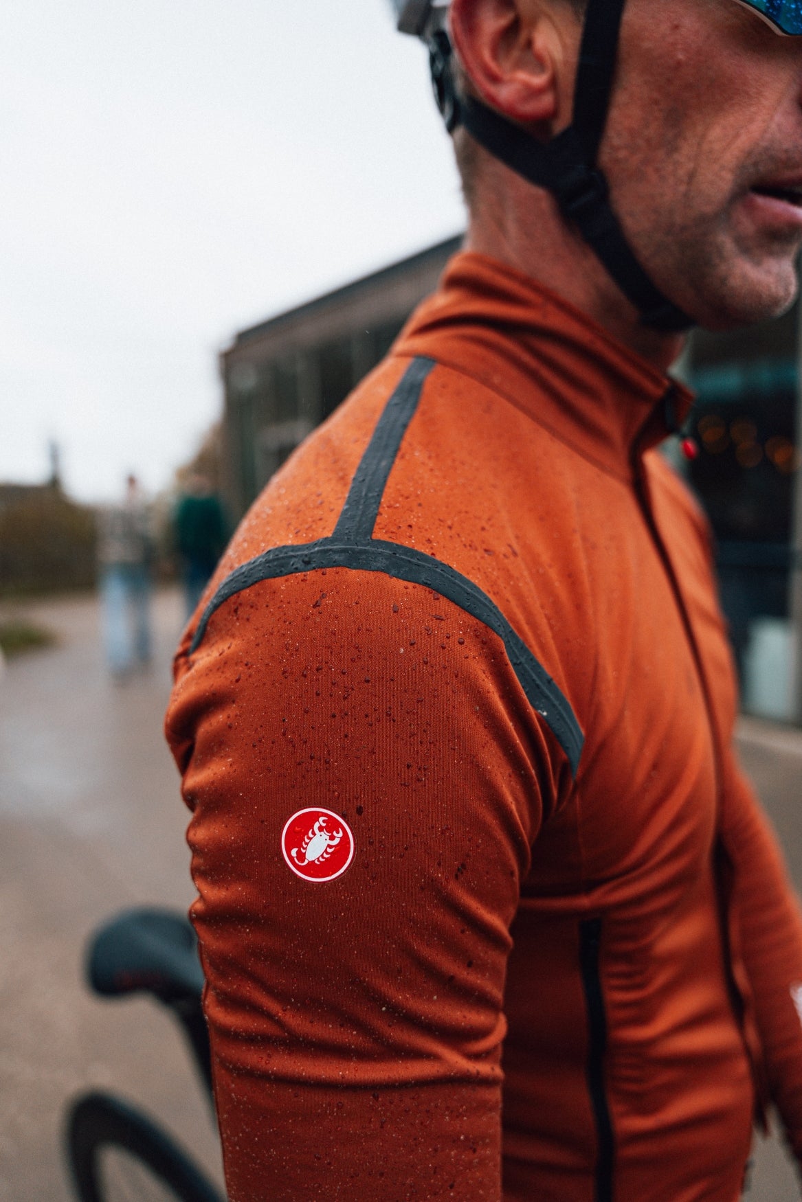 Castelli PERFETTO RoS 3 JACKET MOCHA/BLACK REFLEX