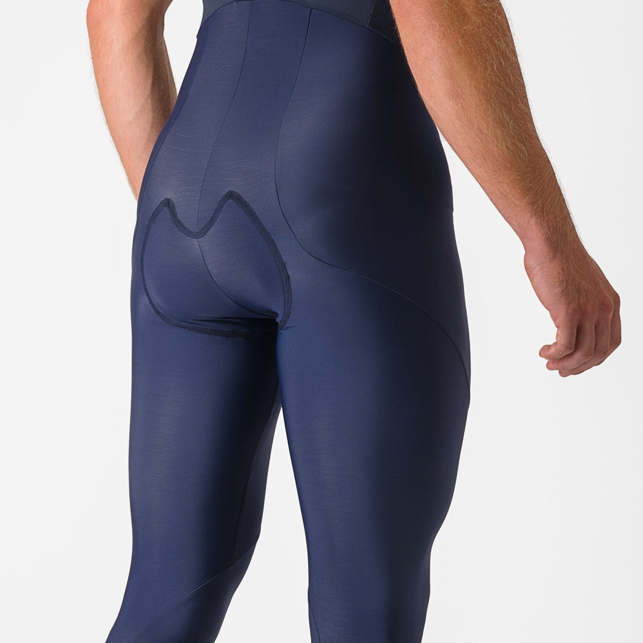 Castelli Entrata Bibtight lange fietsbroek blauw heren