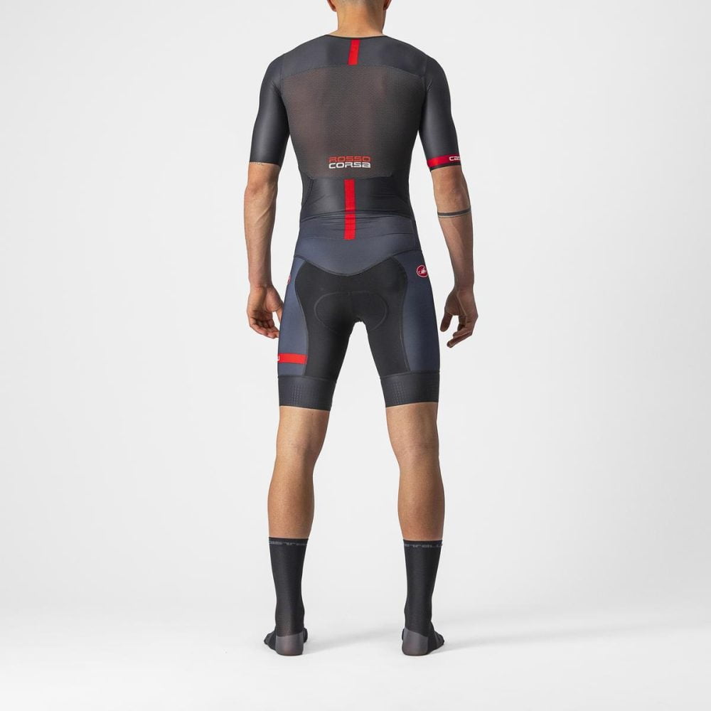 Castelli Free Sanremo SS Trisuit korte mouw zwart