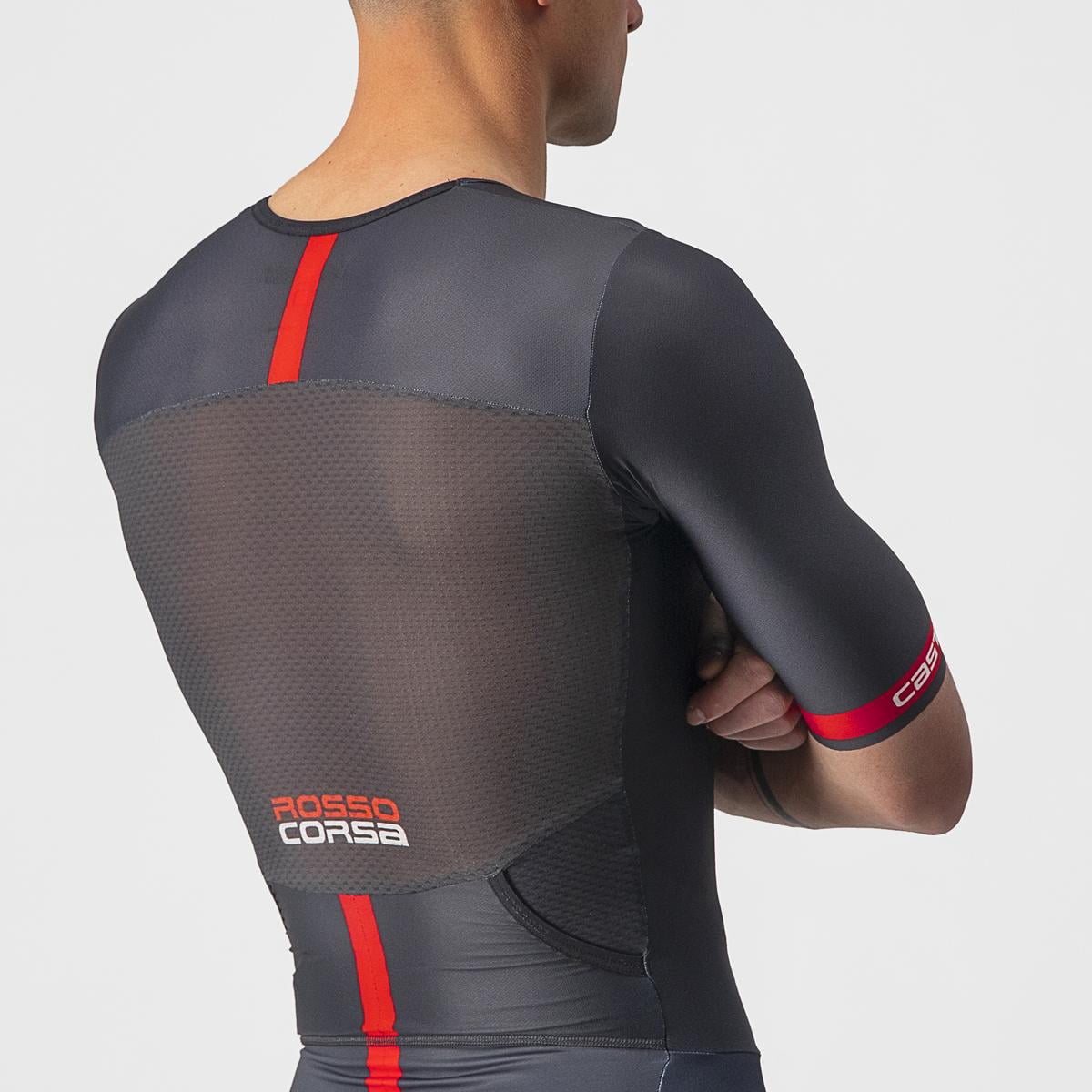 Castelli Free Sanremo SS Trisuit korte mouw zwart