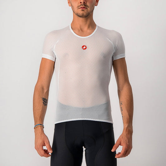 Castelli Pro Issue SS ondershirt heren korte mouwen wit