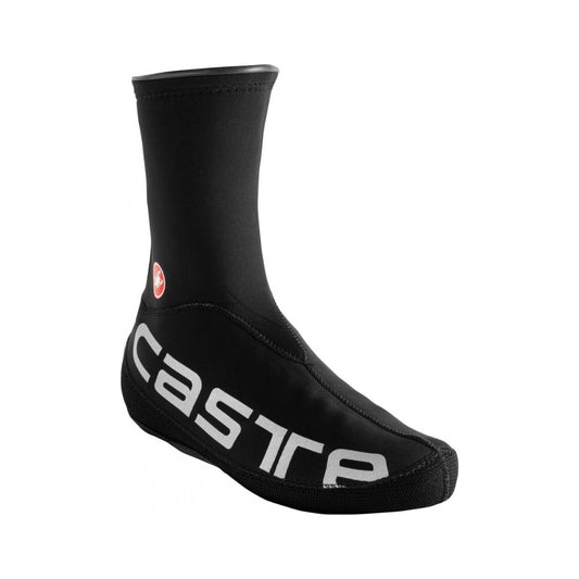 Castelli Diluvio UL shoecover overschoen zwart/zilver