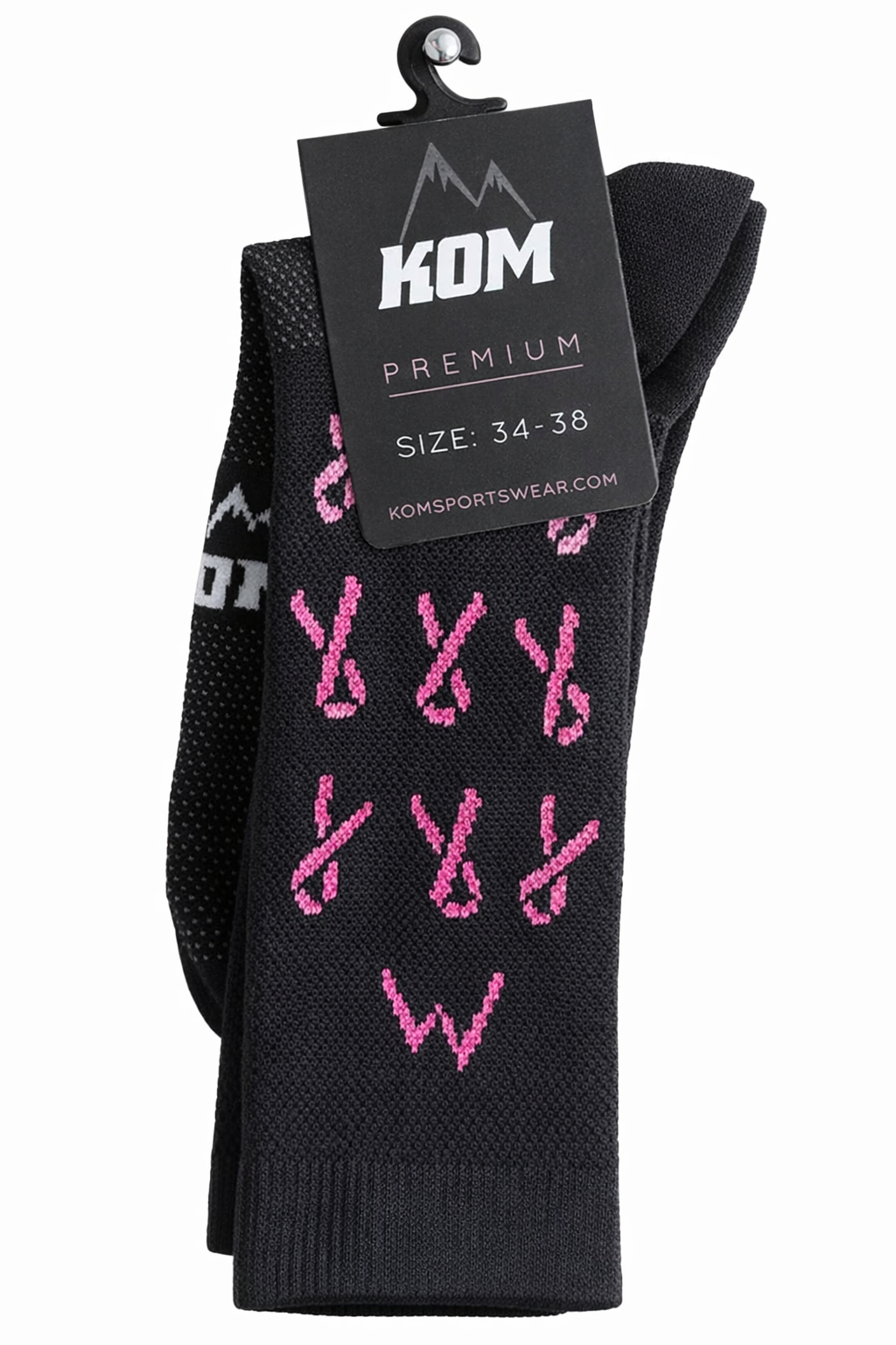 KOM Sports Premier Wielrensokken - Heren/Dames