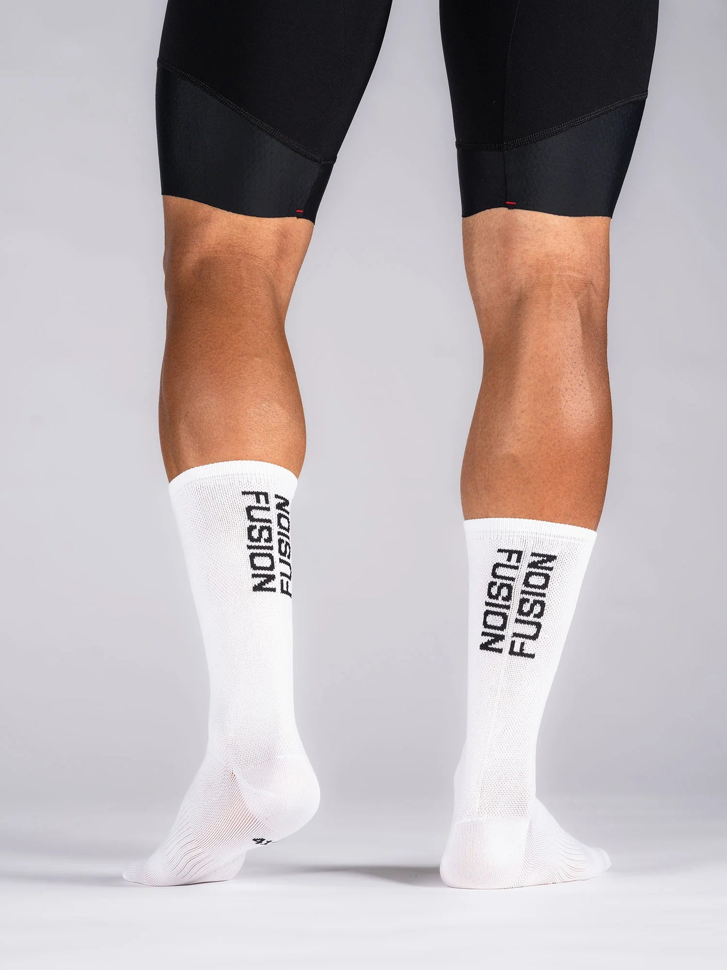 Fusion Cycling Sock fietssokken wit