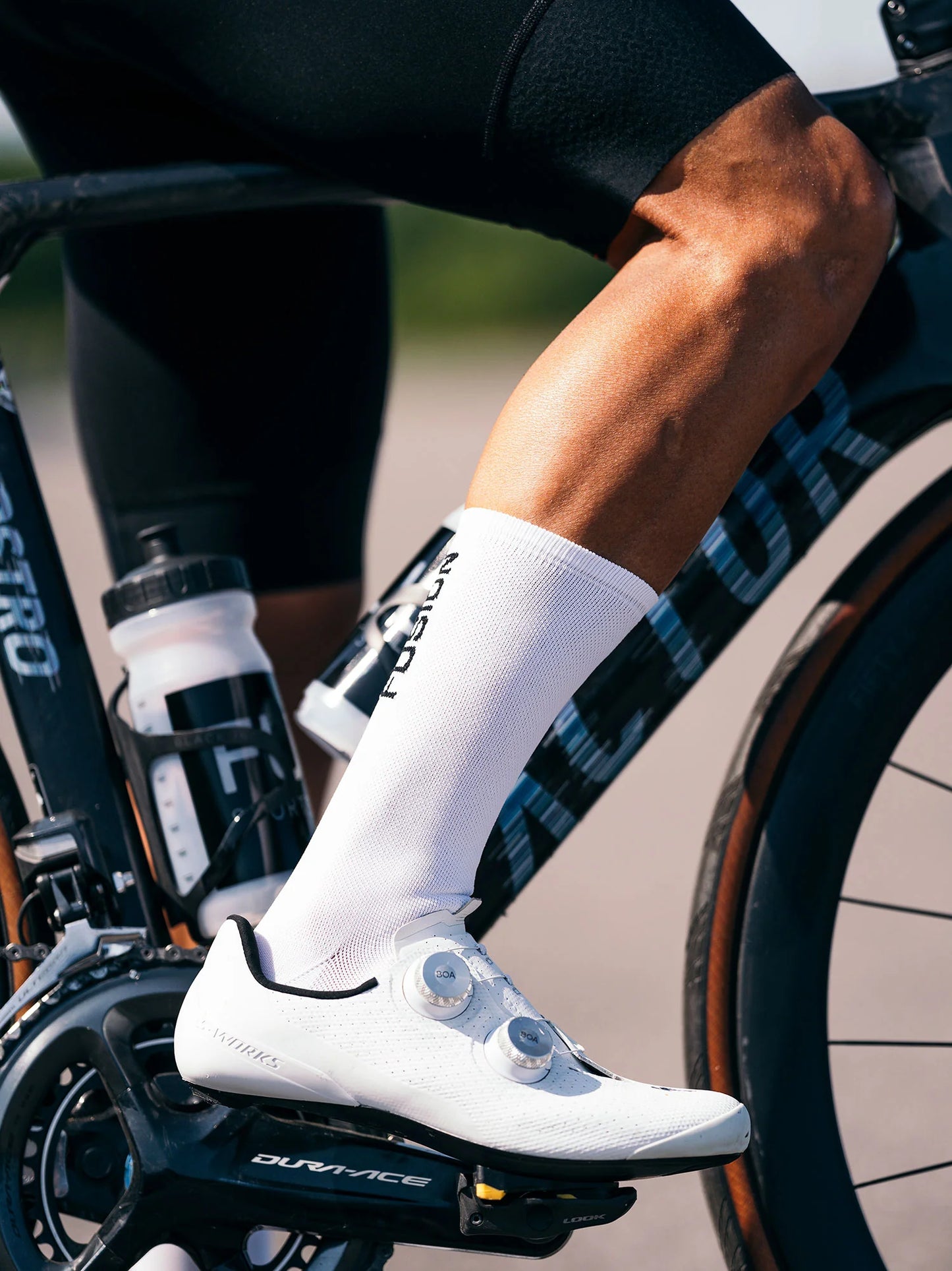 Fusion Cycling Sock fietssokken wit