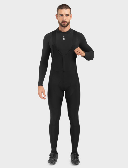 Siroko DW Troms – Heren winter bibtight (zwart)