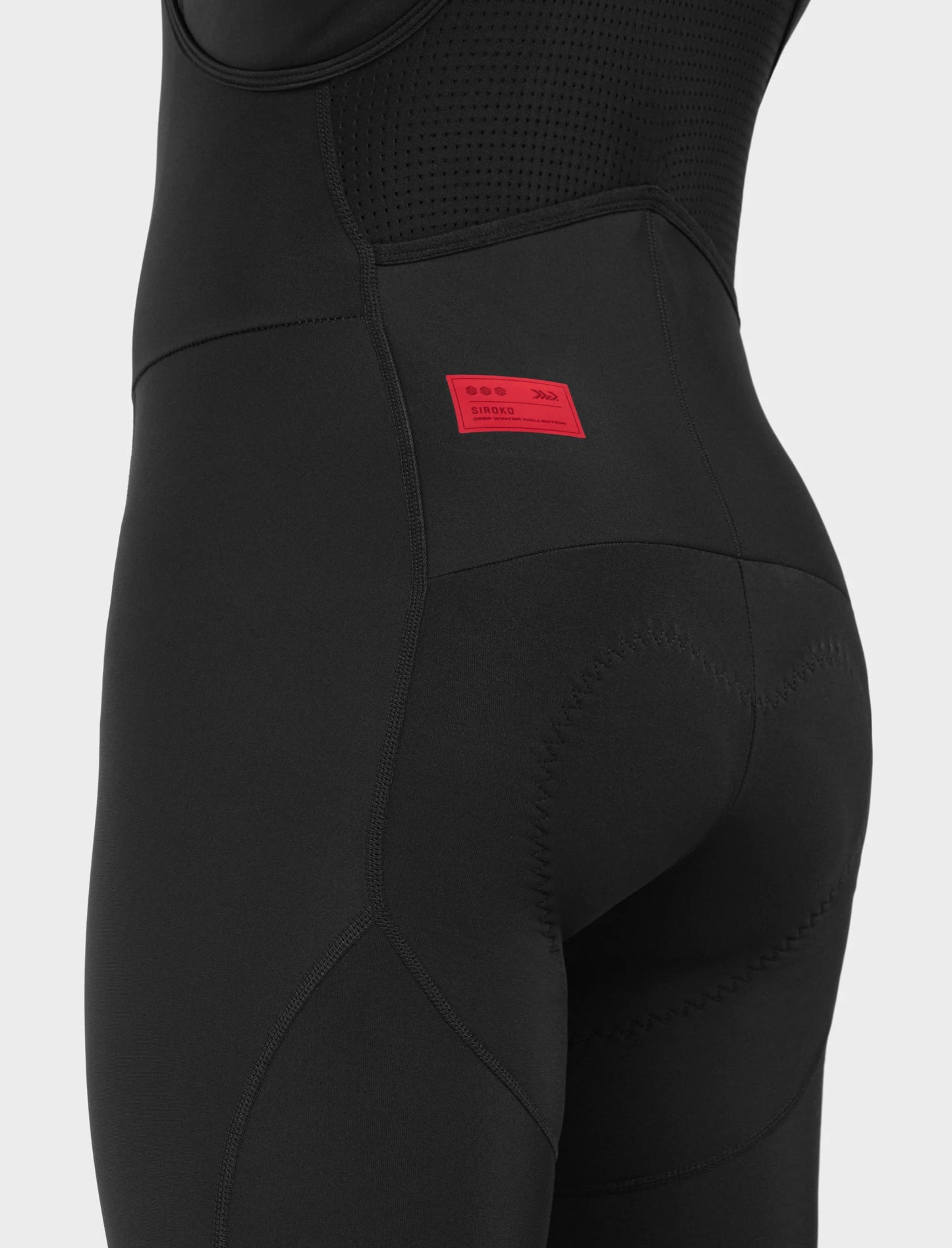 Siroko DW Troms – Heren winter bibtight (zwart)