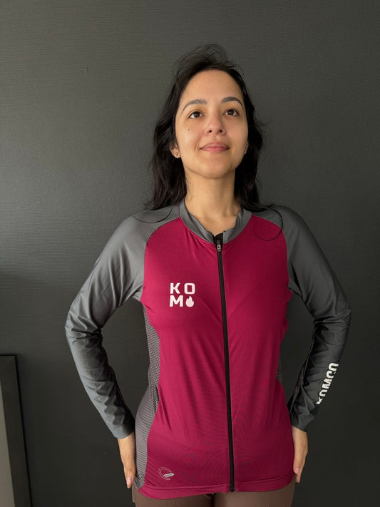 KOM Sports GIRO Comfort Wielrenshirt Lange Mouwen - Heren/Dames