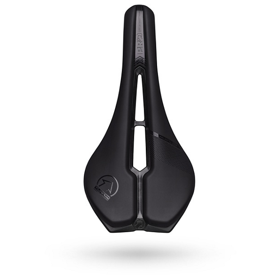 PRO Turnix Team Flow Carbon Zadel - 132mm Zwart