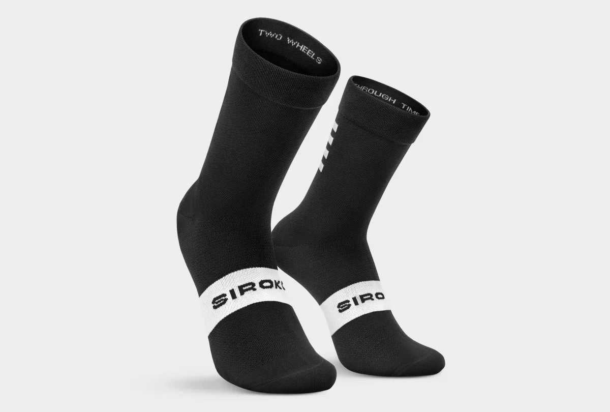 S1 Zwart Kapelmuur Fietssokken – High Performance