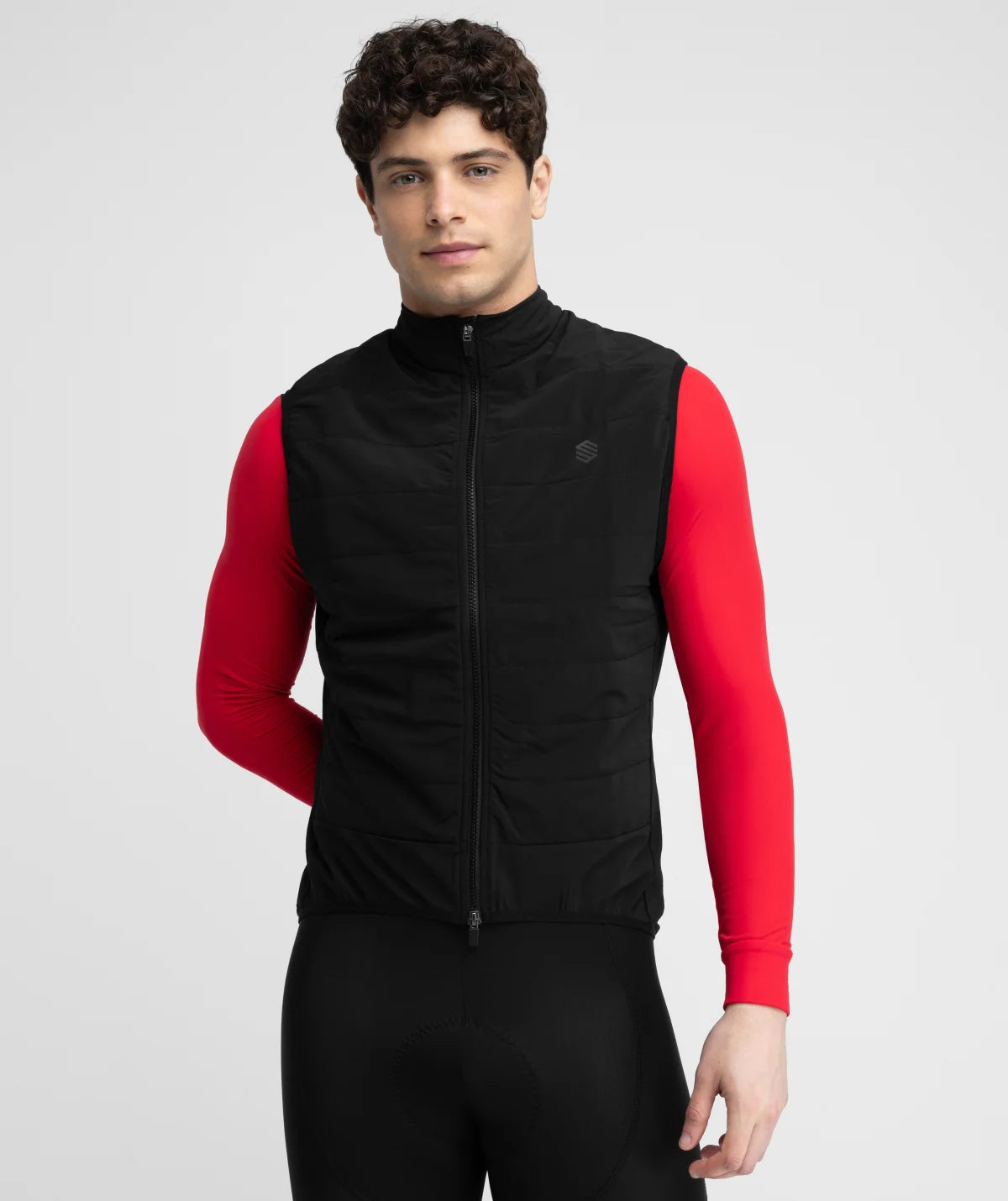 Siroko SRX Ultra Warm – Thermisch fietsvest (heren, zwart)