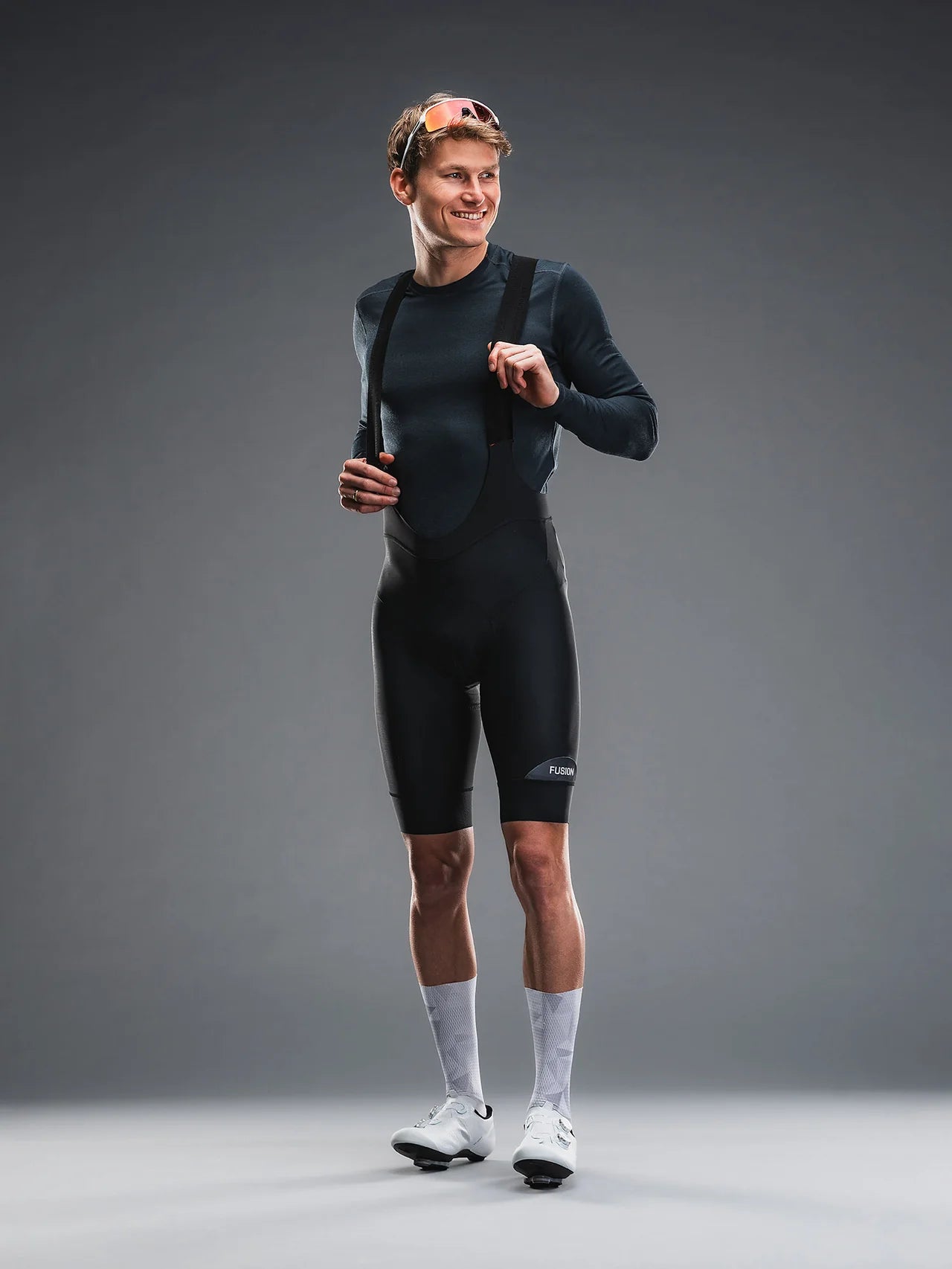 Fusion Technical Merino 150 Baselayer LS Donkergrijs – Temperatuurregulerende Onderlaag