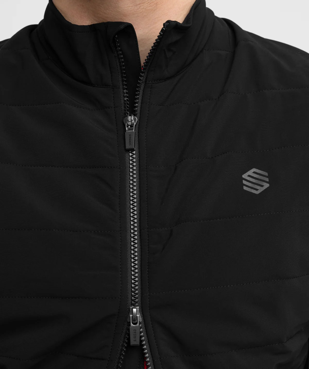 Siroko SRX Ultra Warm – Thermisch fietsvest (heren, zwart)