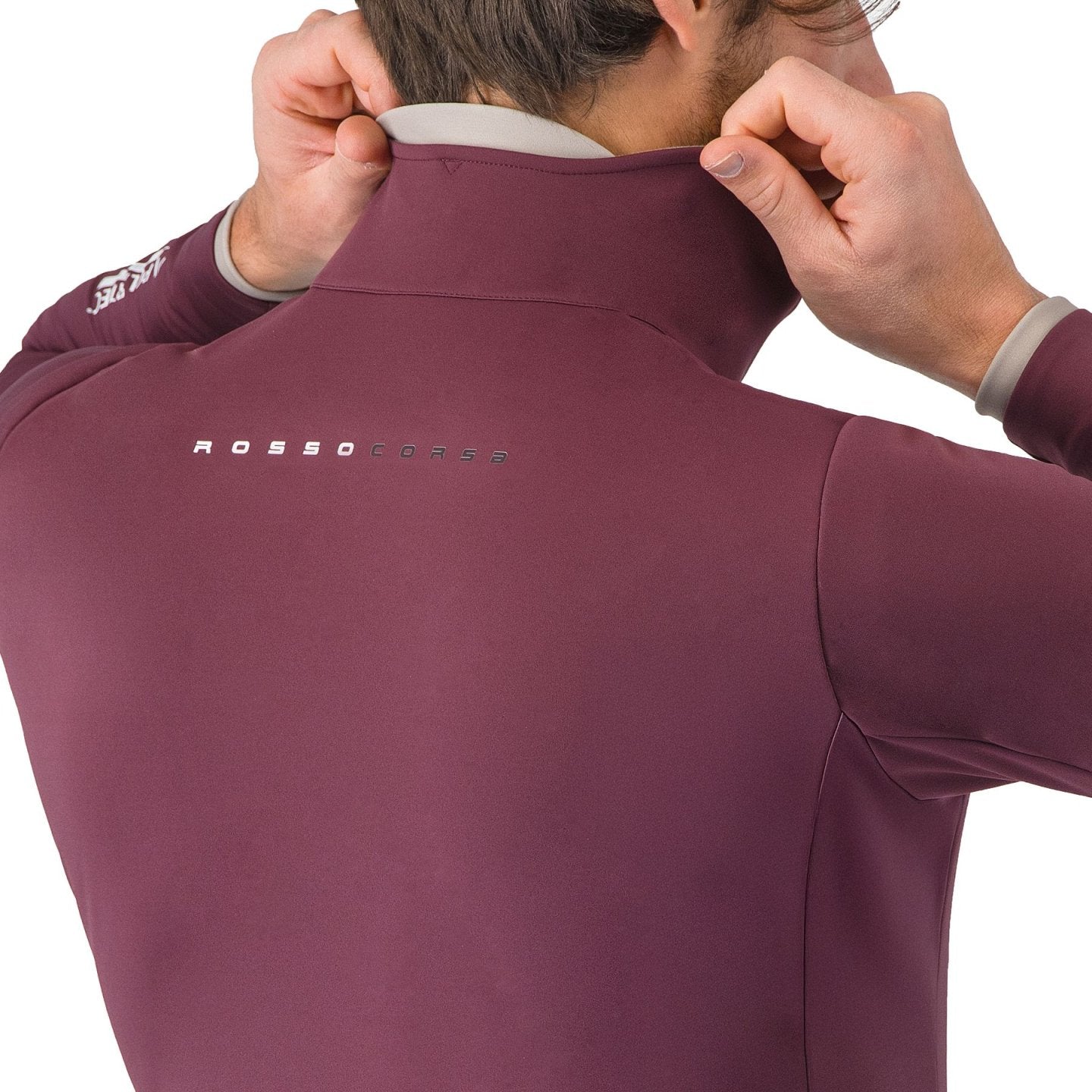 Castelli ALPHA 150 JACKET DEEP BORDEAUX/CLAY