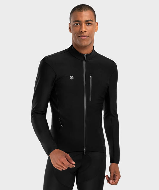 Siroko J3 Seymour Heren softshell fietsjas zwart