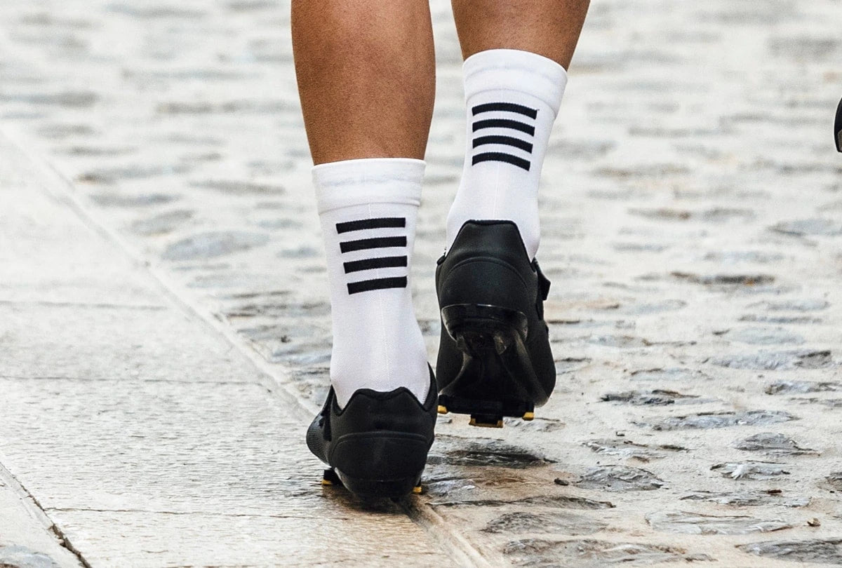 S1 White Gavia Fietssokken