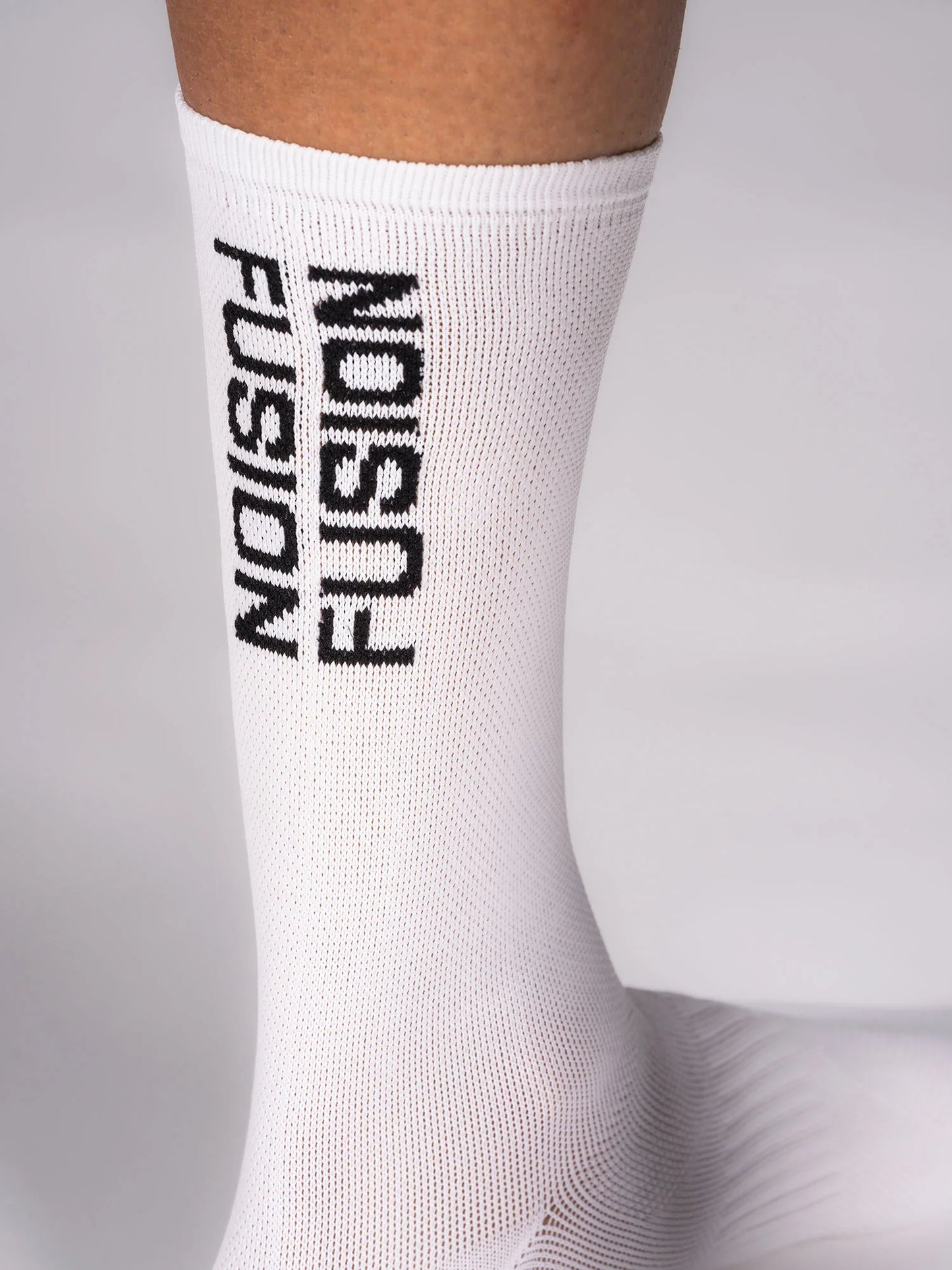 Fusion Cycling Sock fietssokken wit